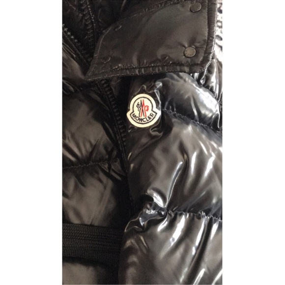 Moncler Amelanchier Down Coat Black Size 0 - Picture 3 of 5